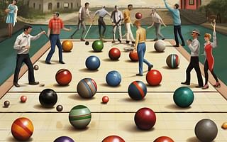 What are some popular bocce ball variations or alternative game rules?
