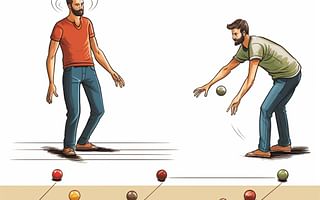 What are the different types of bocce ball throwing techniques and when should they be used?